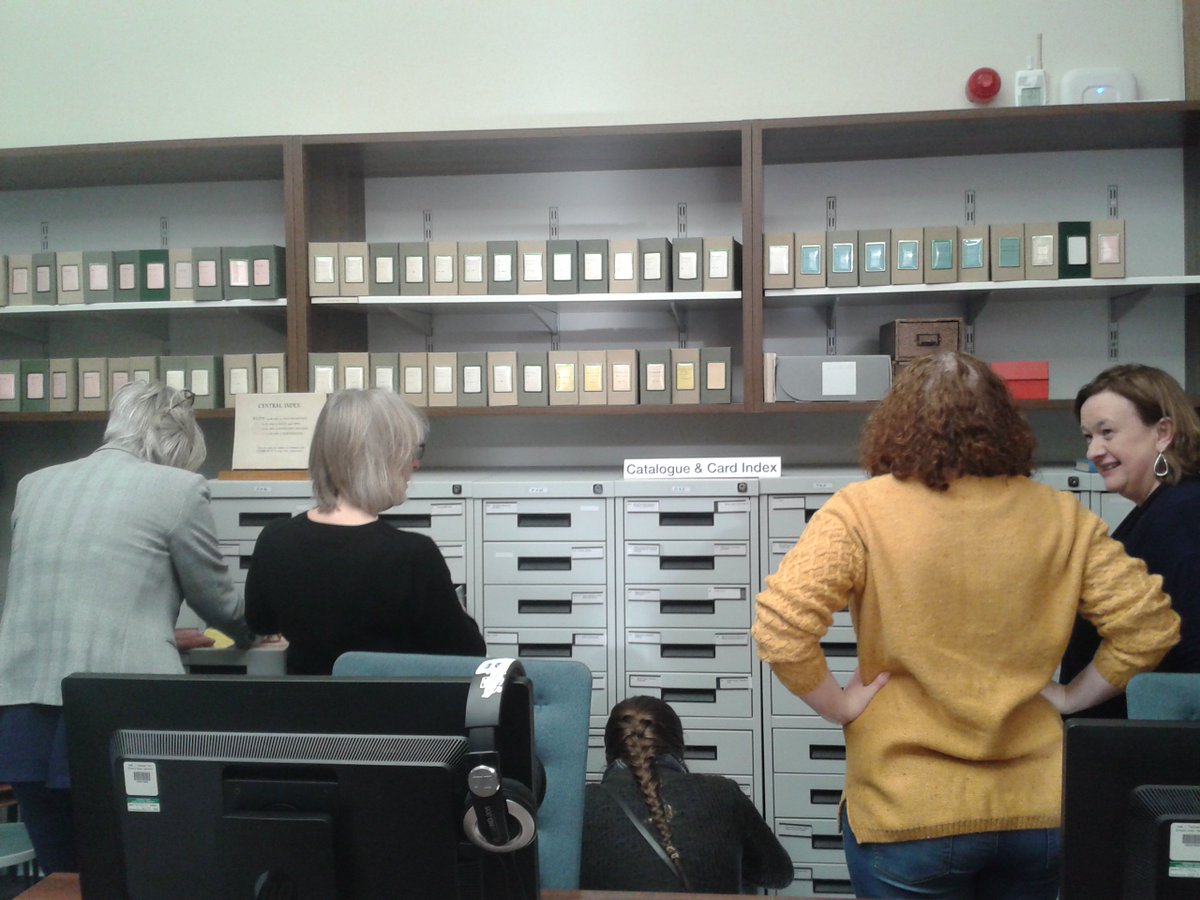 EU_SSSA's tweet photo. Lovely morning showing the #Bisa2017 delegates around the archive https://t.co/WEUQ7ErpJ5