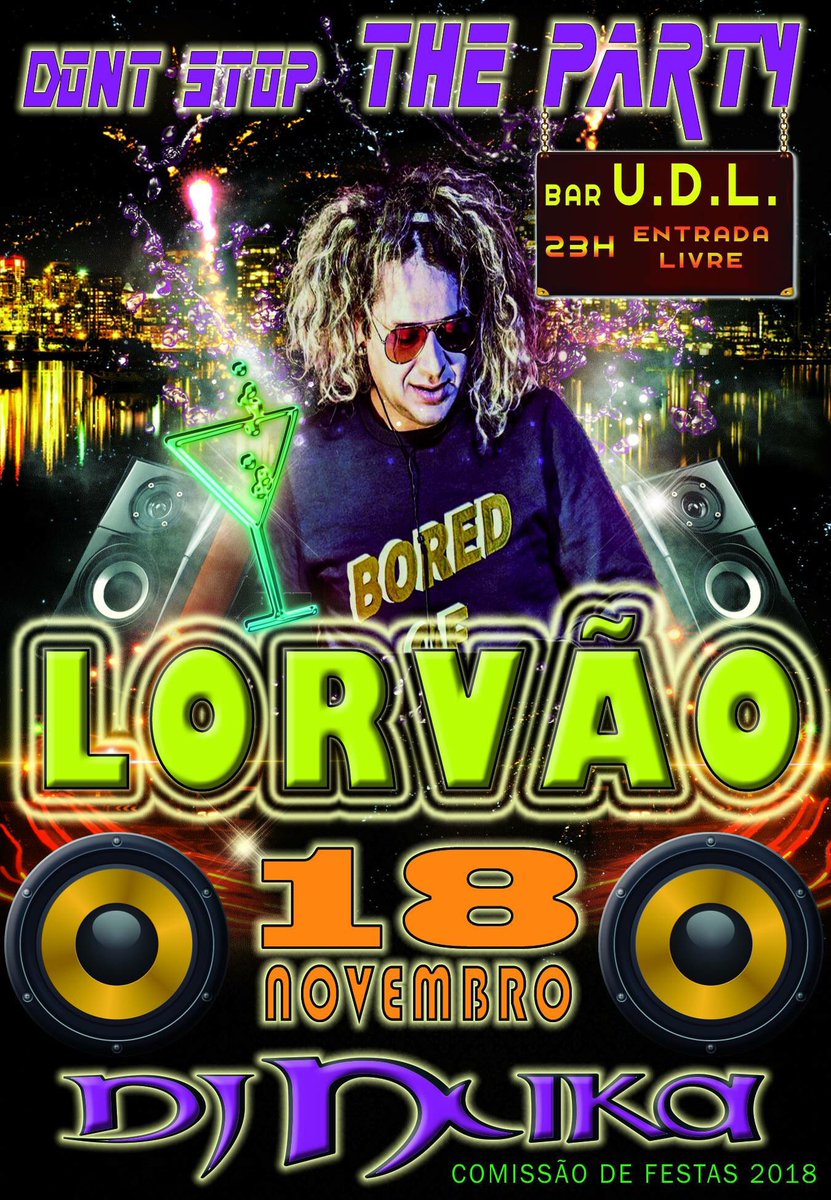 DJNUKA's tweet photo. Hoje Super Noite
⭕️ LORVÂO ⭕️
❌ Entrada Livre ❌
#djnuka #tour2018 #funk #edm #reggeatton #rock #trap #hiphop #bestnights #djlife #boys #girls #drinks #onfirenights #lorväo https://t.co/yMFfmWnuiG