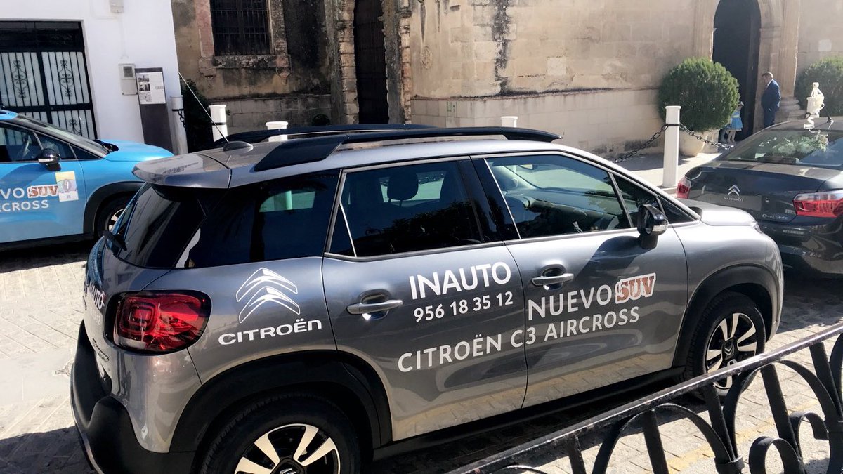 carlosfrabog's tweet photo. El #NuevoSUV #C3Aircross nos ha traído a #Bornos  @AytoBornos #aunahoraCádiz @RedGuadalinfo @diputacioncadiz @EmpleoJunta @InautoCitroenDs @Cruzcampo @bookingcom https://t.co/p6LaKJLhlR