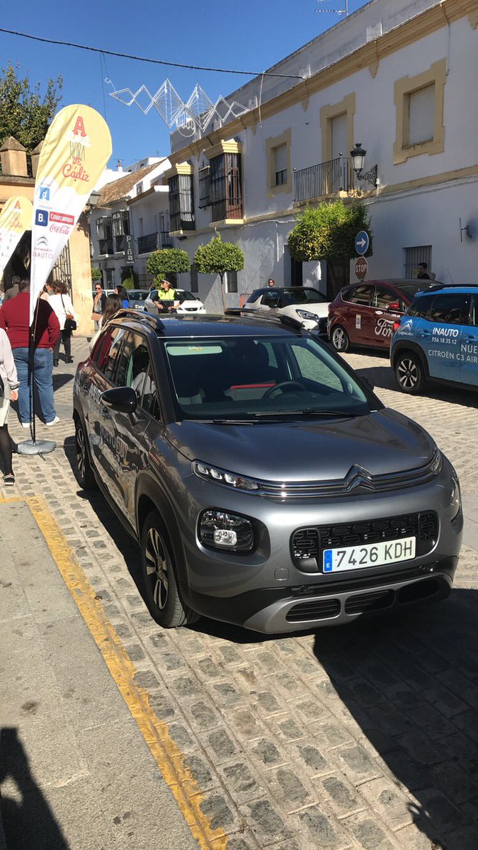 carlosfrabog's tweet photo. El #NuevoSUV #C3Aircross nos ha traído a #Bornos  @AytoBornos #aunahoraCádiz @RedGuadalinfo @diputacioncadiz @EmpleoJunta @InautoCitroenDs @Cruzcampo @bookingcom https://t.co/p6LaKJLhlR
