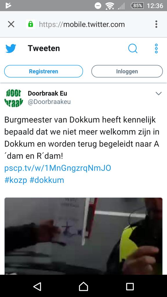 Die burgemeester van #dokkum mogen ze per direct Minister President maken van mij! #Sinterklaas
