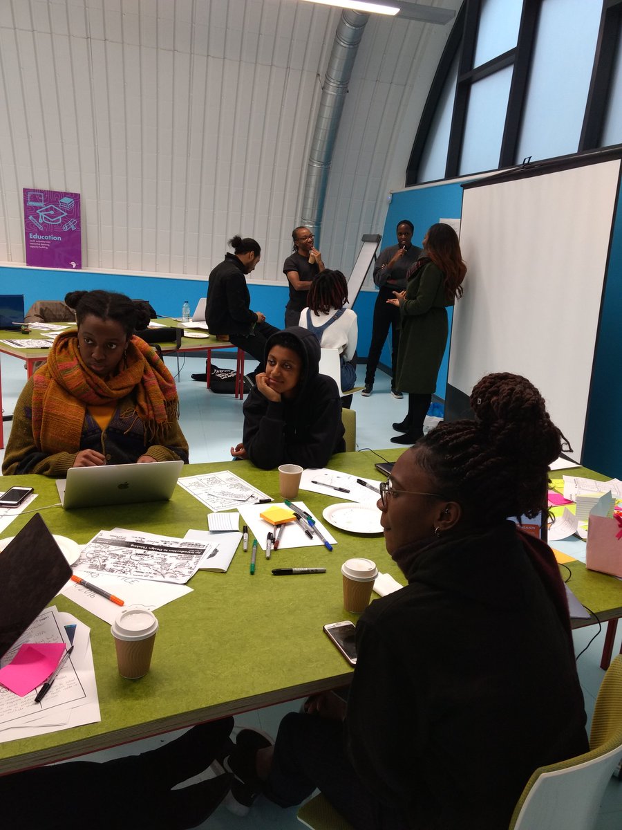 YG_AfricaCentre's tweet photo. Teams are refining their #techforgood ideas at our #YACATHON. These are really tryna make coin for their ideas yuh nah. https://t.co/sNsiTquKfM