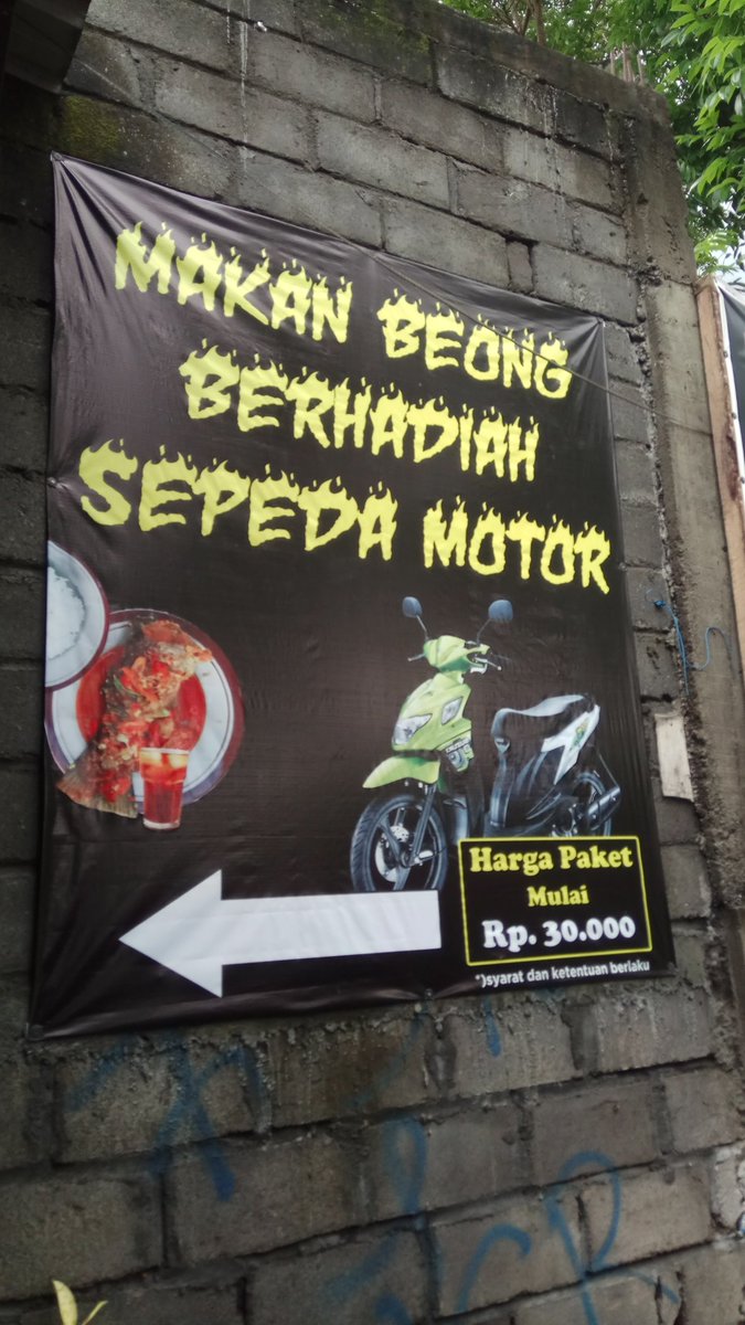 muterkampung's tweet photo. Di Mari @menodieng @Sideen2 @sudut_dieng @insandieng  makan Beong dapat motor..😅😅 mulai dari 30K.. #kaloberuntung #makan #ikan #beong https://t.co/0RjYoMMTBz