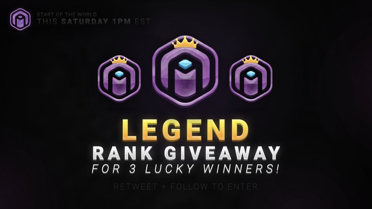 ArcaneCC's tweet image. Week 7 - Nov 18th - 1:00 PM EST 🗓️

• 5 Man + 1 Ally ⚔️

Retweet &amp;amp; Follow for a chance to win One of Three LEGEND ranks! ☔️

reddit.com/r/arcane/comme…