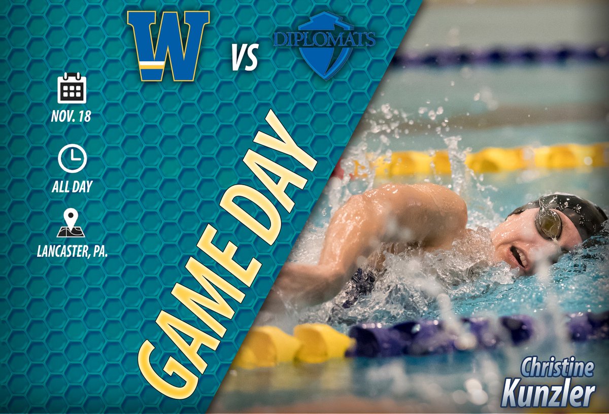 It's #GAMEDAY for Men's and Women's <a href="/WidenerSwimming/">Widener Swimming</a> as they compete in day two of the F&amp;M Invitational! #GoWidener