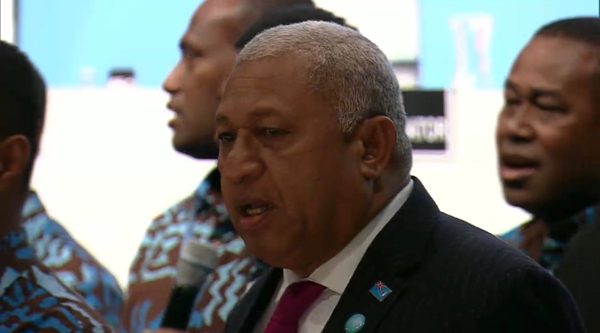 poet_economist's tweet photo. At 6:57 am this morning, the gavel fell on a warm inclusive action-oriented #COP23. @FijiPM, the @COP23 Presidency, @UNFCCC &amp; 195 nations have opened a year of open global #TalanoaDialogue to make #ParisProgress part of everyday life everywhere. https://t.co/g5DSlhbj2l