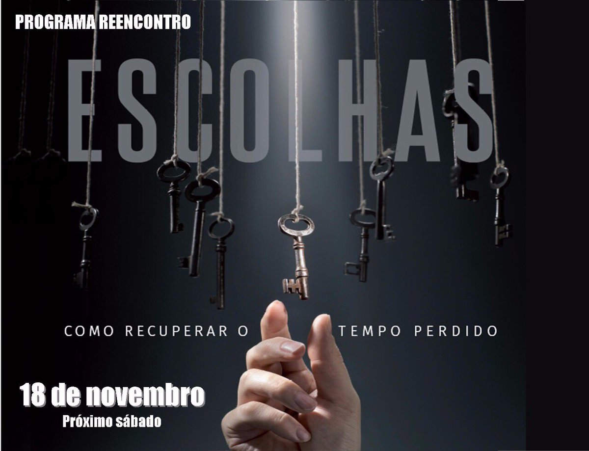 IASDVilas's tweet photo. Hoje acontece o programa do Reencontro!Venha e convide aquele amigo que se distanciou, pois, estamos com saudades! O nosso orador será o pastor Welington Campos, você não pode perder essa oportunidade de compartilhar um momento de buscar a Deus. 
#reencontro #escolhas #voltafilho https://t.co/AN0CmJXito