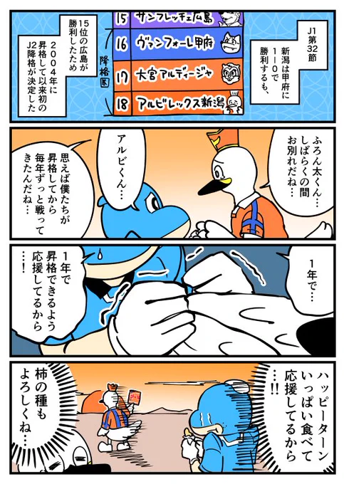 【漫画】ふろん太とアルビくん
https://t.co/WUzD1Jalq3 