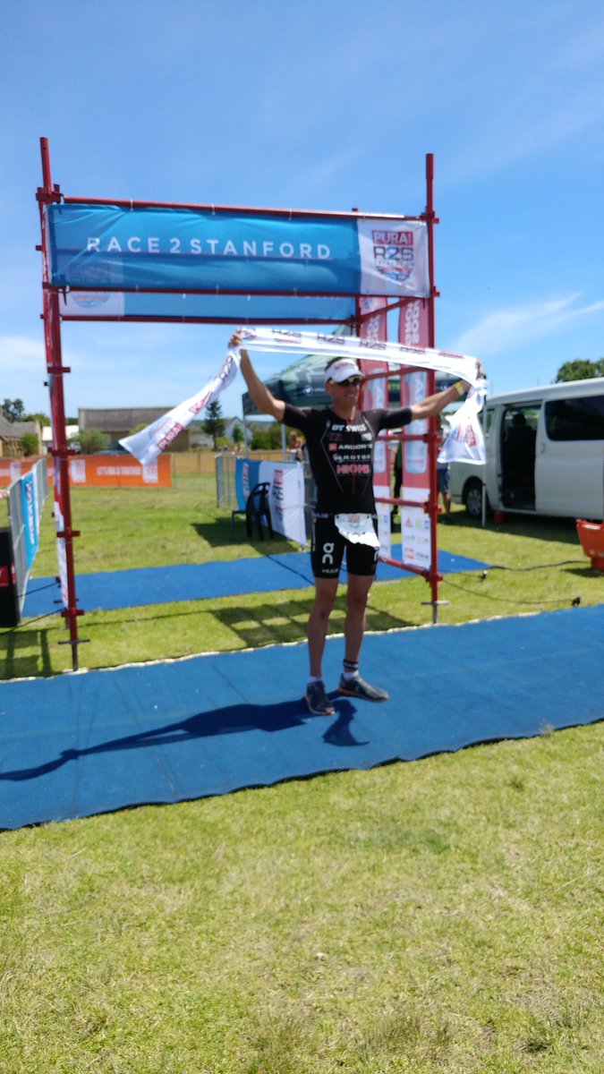 visitstanford's tweet photo. Well done Matt Trautman! What a prefect #PuraRace2Stanford https://t.co/TTTzneQVFs