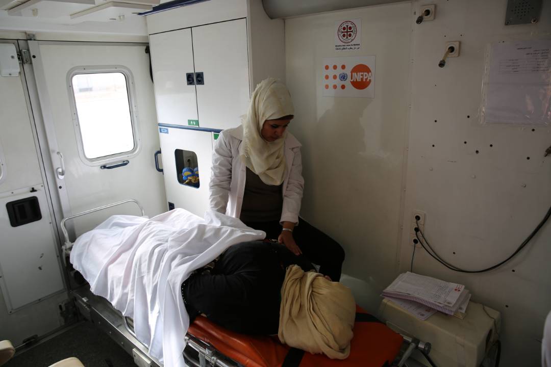 max_f_diana's tweet photo. In #Kafsa, deep rural #Aleppo, grateful to #MSJM providing critical #reprohealth services and support #women & girls who carry heavy burden https://t.co/NEL6P7J2oD