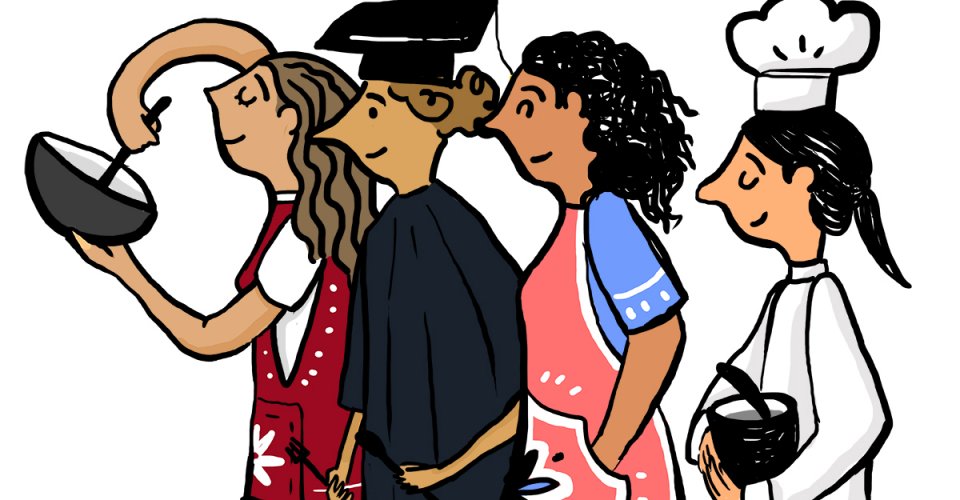 Pajaropolitico's tweet photo. El 93% de quienes cocinan en casa son mujeres, pero sólo el 18% de las mujeres en la industria son chefs. Es momento de que eso cambie | vía @animalgourmet https://t.co/CdZ3YvIge1 https://t.co/eW8asjNPAJ