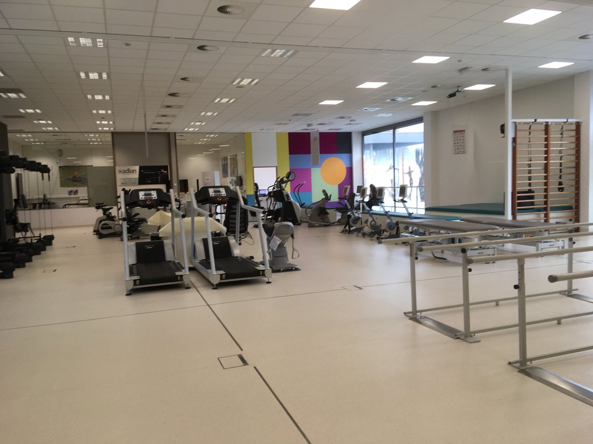 susancoote's tweet photo. So impressive! Facilities at Overpelt MS rehab centre so far removed from what we don’t have in Ireland that it’s depressing #rimsSigMob https://t.co/m1UPAsqyv4