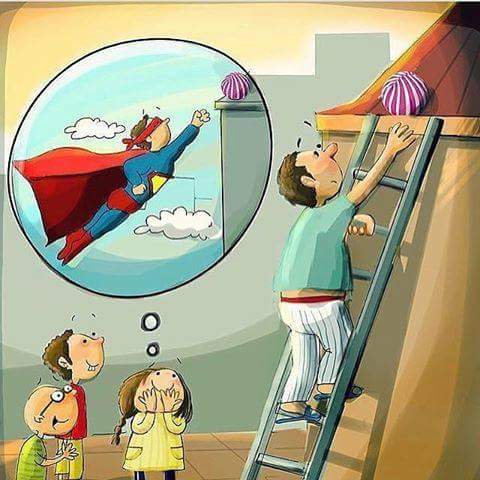 faridmaidi's tweet image. Being someone's super hero. #HowIVolunteerMyTime