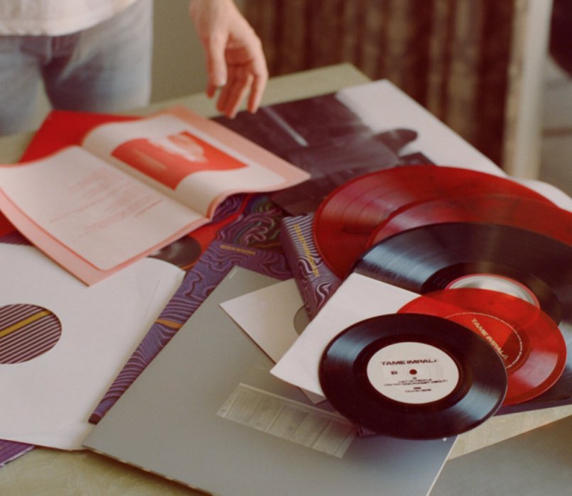 Tame Impala fans! We have a couple of the new collectors version of Currents. Double vinyl / new artwork + 12"&amp; 7"s