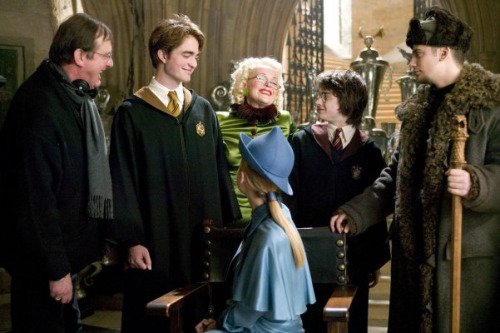 PotterWorldUK's tweet image. Behind the scenes, Harry Potter and the Goblet of Fire. #12YearsGobletofFireFilm