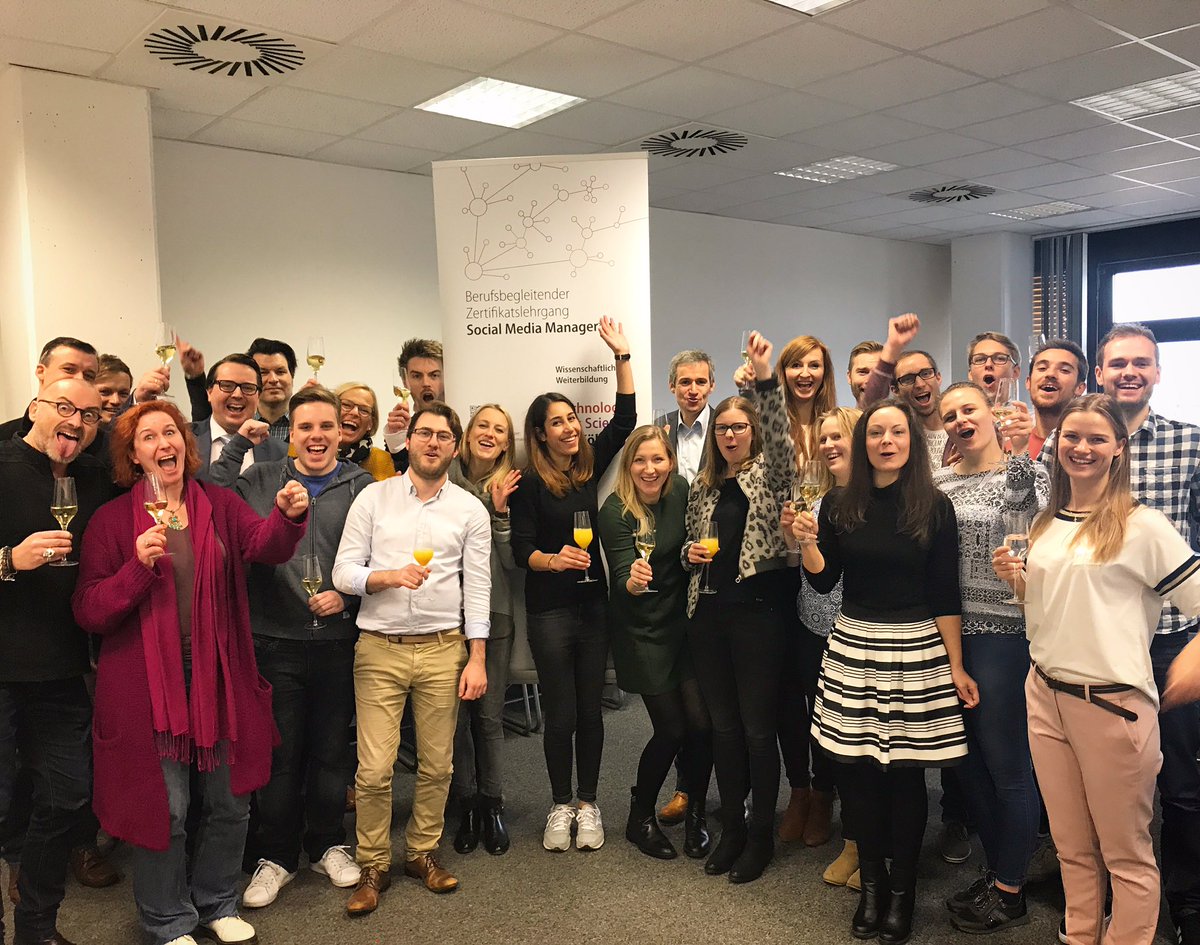 I am so proud of these guys!
21 new certified Social Media Managers. Congratulations!
They will now rock <a href="/detecon/">DETECON Consulting</a> #SociaMedia!
@th_koeln thanks for this great opportunity to teach such awesome talents. <a href="/wisswbkoeln/">Weiterbildung mit der TH Köln</a> 
<a href="/CarmenHi/">Carmen Hillebrand | Threads: carmenhillebrand</a> <a href="/karrierebibel/">Jochen Mai</a> <a href="/Pascal_DG/">Pascal Del Giudice</a> @IngridBlessing <a href="/f_baesecke/">Felix Baesecke</a>