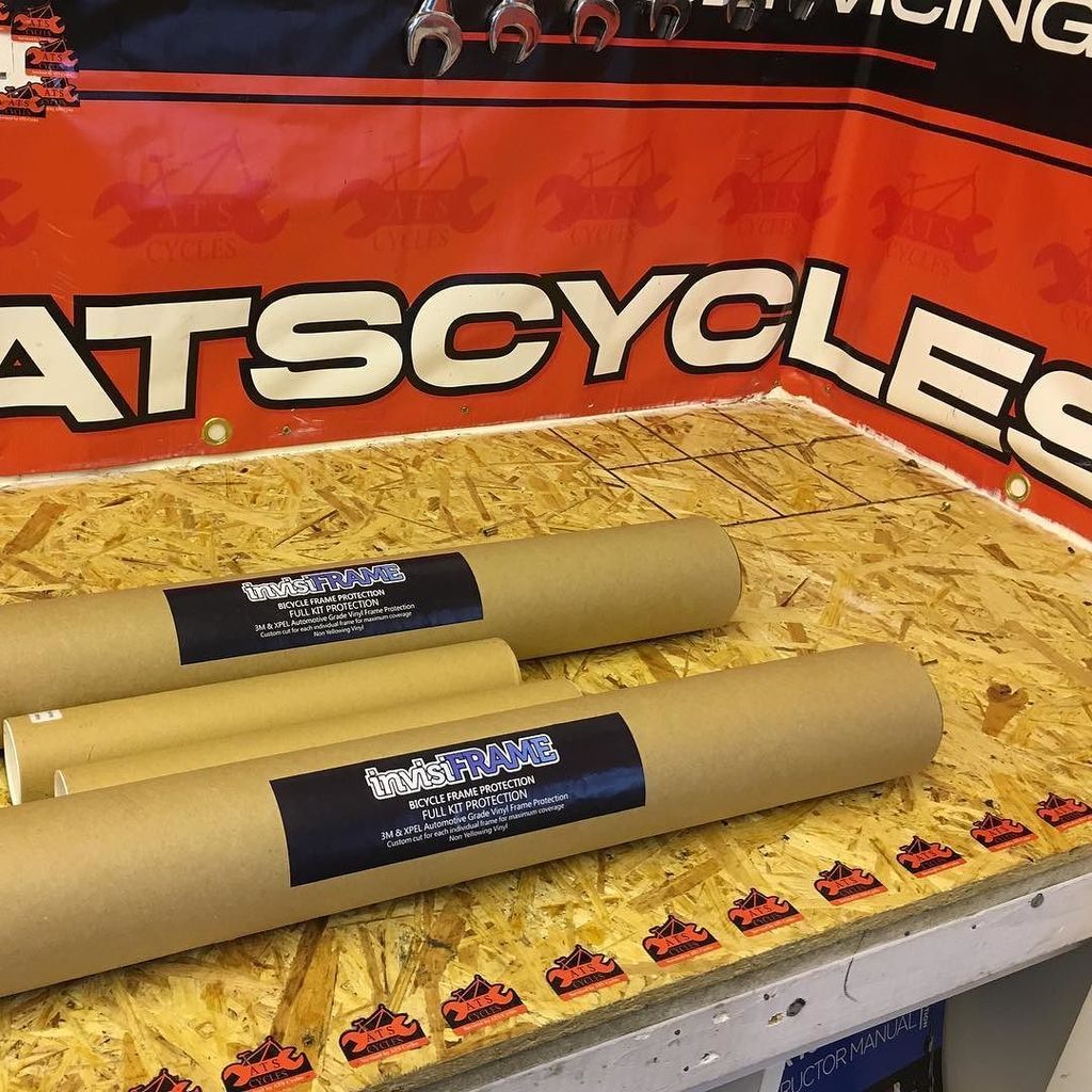 AtsCycles's tweet photo. @invisiframe kits have arrived @atscycles ! Looks like I’m going to be wrapping again soon! Frame and fork wraps! We supply and fit or just supply. Get in touch! Protect your bike! #invisiframe #atscycles #mtb #cycling #mountainbike #keepitfresh #bikepro… https://t.co/96JKq4rRkW https://t.co/YXsw01AFxQ