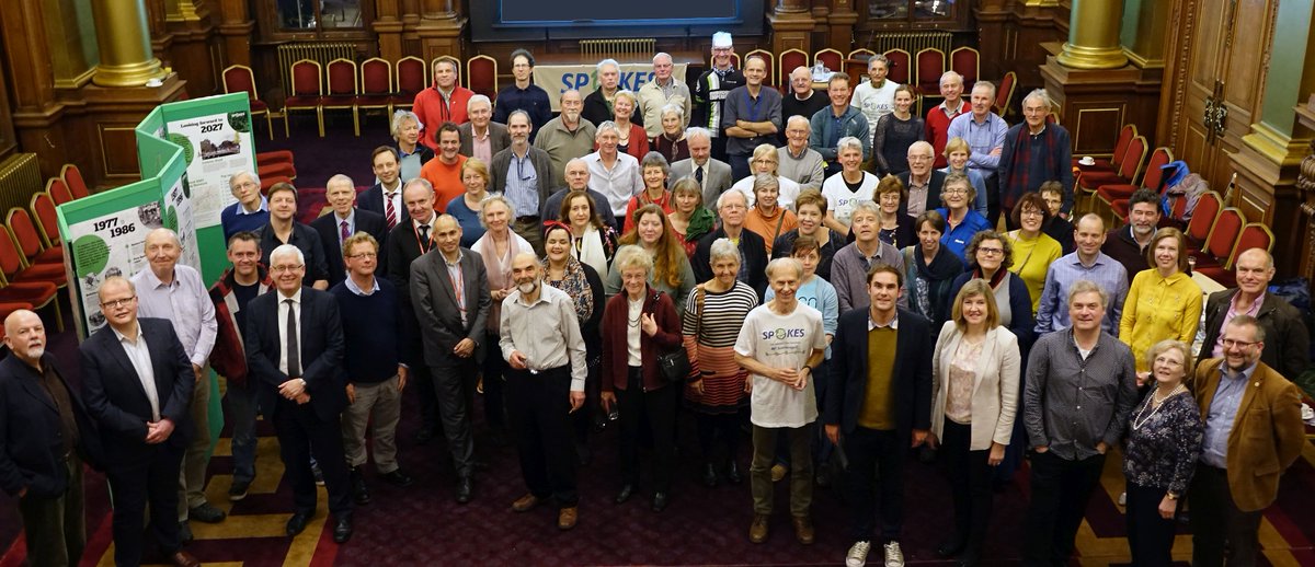 SpokesLothian's tweet photo. @SustransScot @AlastairDalton @Edinburgh_CC @EdinReporter @edfoc @CyclingEdin @bjpaddy @Laura_CSW @KateRexywoof @esbikes @TheBroonster @theham2008 @kingston_v @Daisynmurphy @OinkEdinburgh @eadingas @davidfkeySNP @EdinburghBikes @John_Lauder @EdUniTransport #Spokes40 anniversary: with videos, posters, celebrities, successes - & failures! Full Report HERE-->https://t.co/3aP83zn7PT🚲🚲@adamrmcvey @lmacinnessnp @claudiabeamish @AlisonJohnstone @SarahB_SFHA
@marklazarowicz @SheilaGilmore49 @liamkerrMSP @CllrChasBooth @LAHinds @sto_paul https://t.co/WcNdZOEX0x