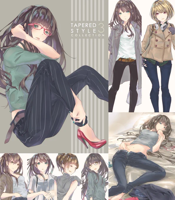 【11/23はお姉さん祭り】
COMITIA122のお品書きです。
オフィスカジュアルなお姉さんイラスト集で勤労に感謝する所存です。
#COMITIA122 #コミティア 