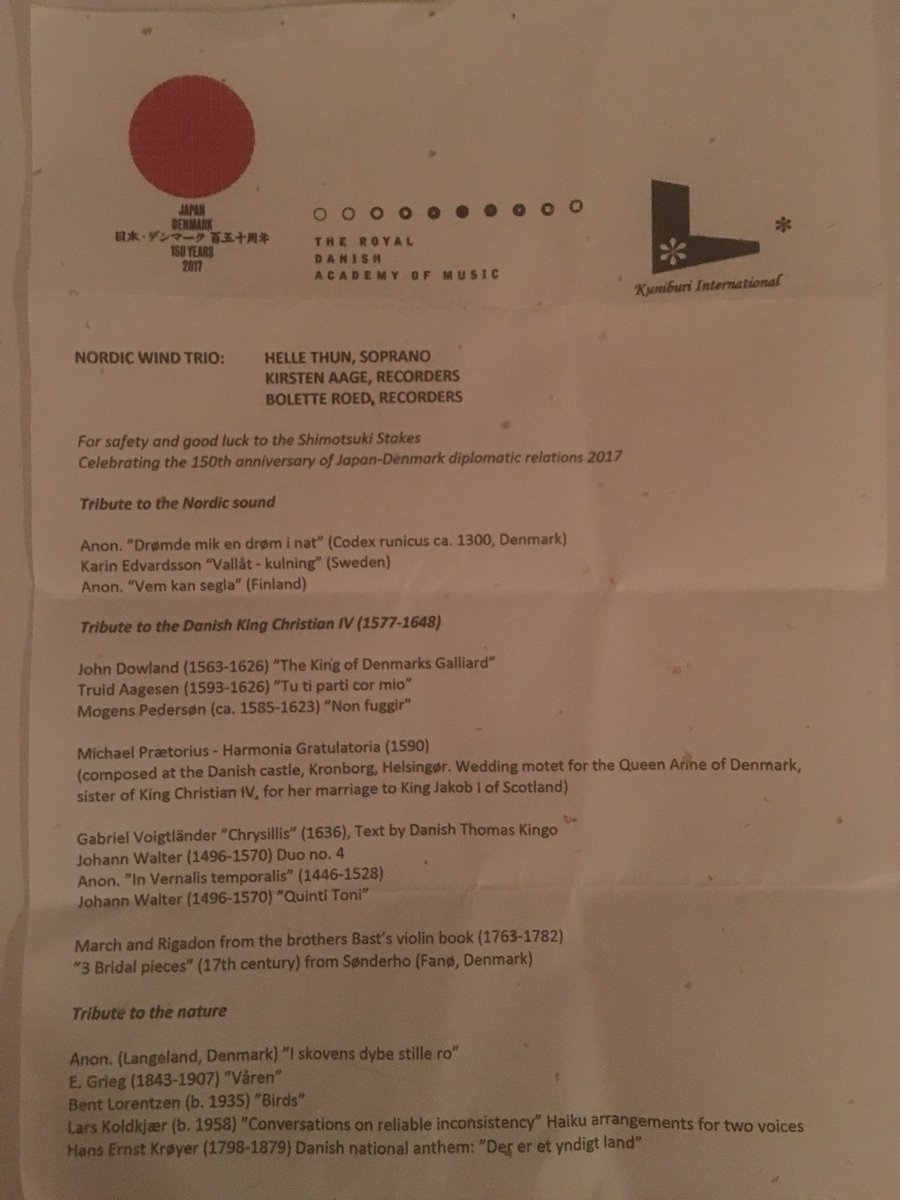 svane_freddy's tweet photo. The Royal Academy of Music’s Impressive program at Okunitama Shrine 🇯🇵🇩🇰👍🇩🇰 #dkjp150 @DanishEmbTokyo @Kulturmin https://t.co/6ij9iKKXVB
