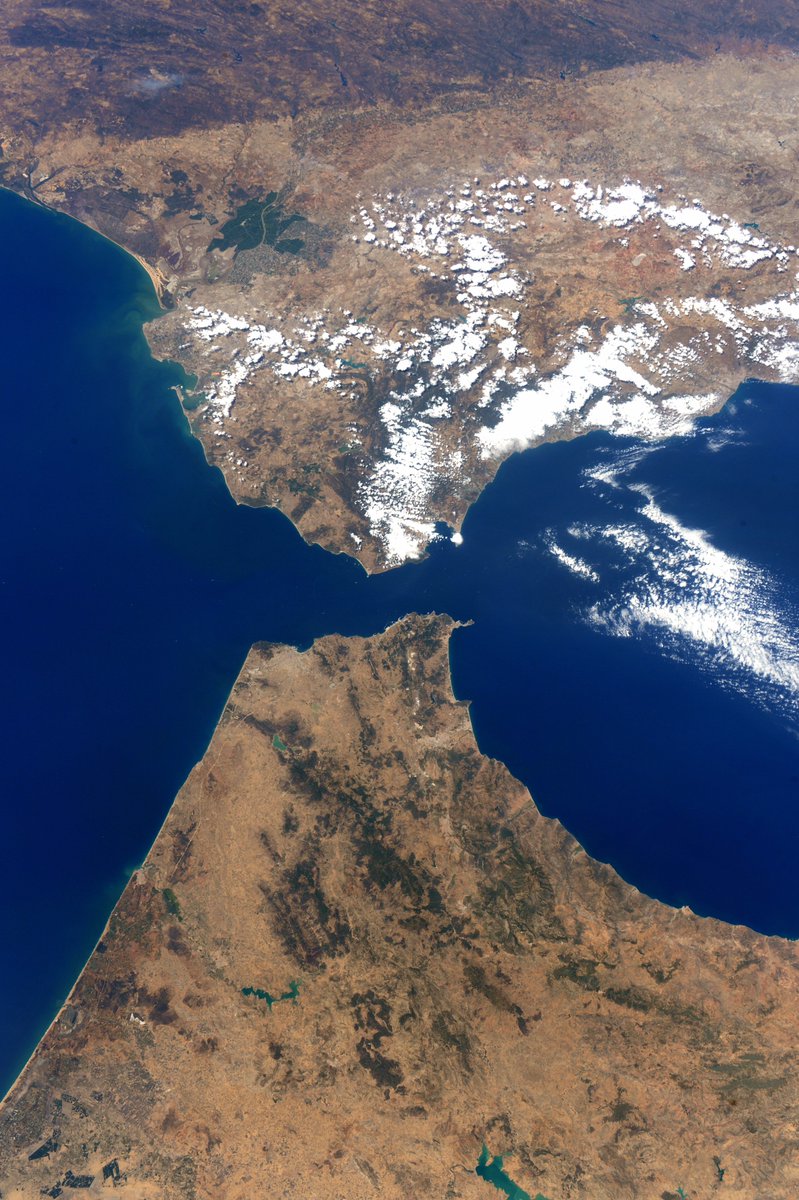 AstroKomrade's tweet image. North of the Straights of Gibraltar, in southern Spain lies the city of Moron with its endless fields of sunflowers. #OneWorldManyViews
