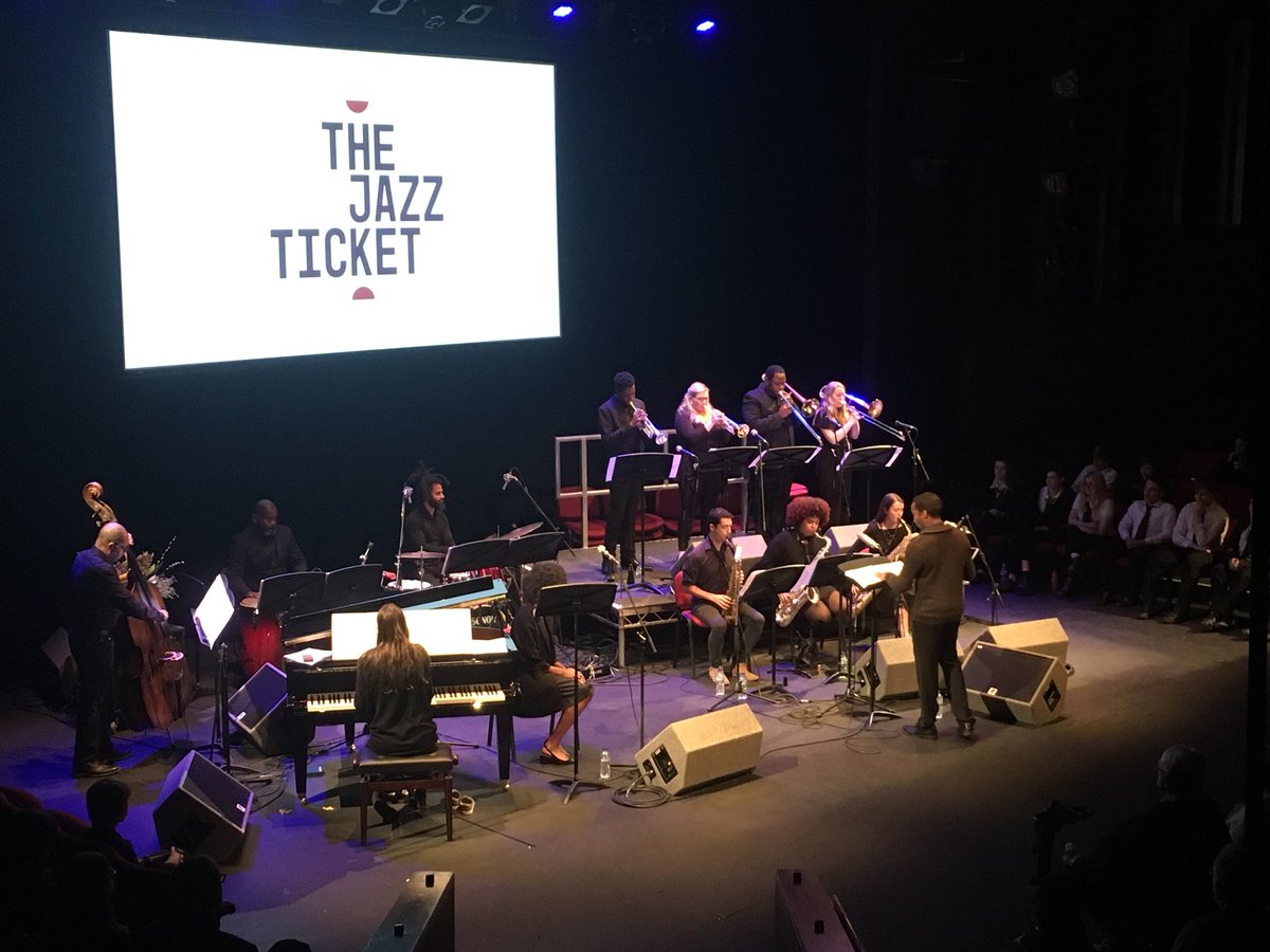 HullJazzFest's tweet photo. .@NuCivilisation carrying on our celebration of the Giants of Jazz at @HullTruck #jazzticket2017 https://t.co/tibtX3KZ4k