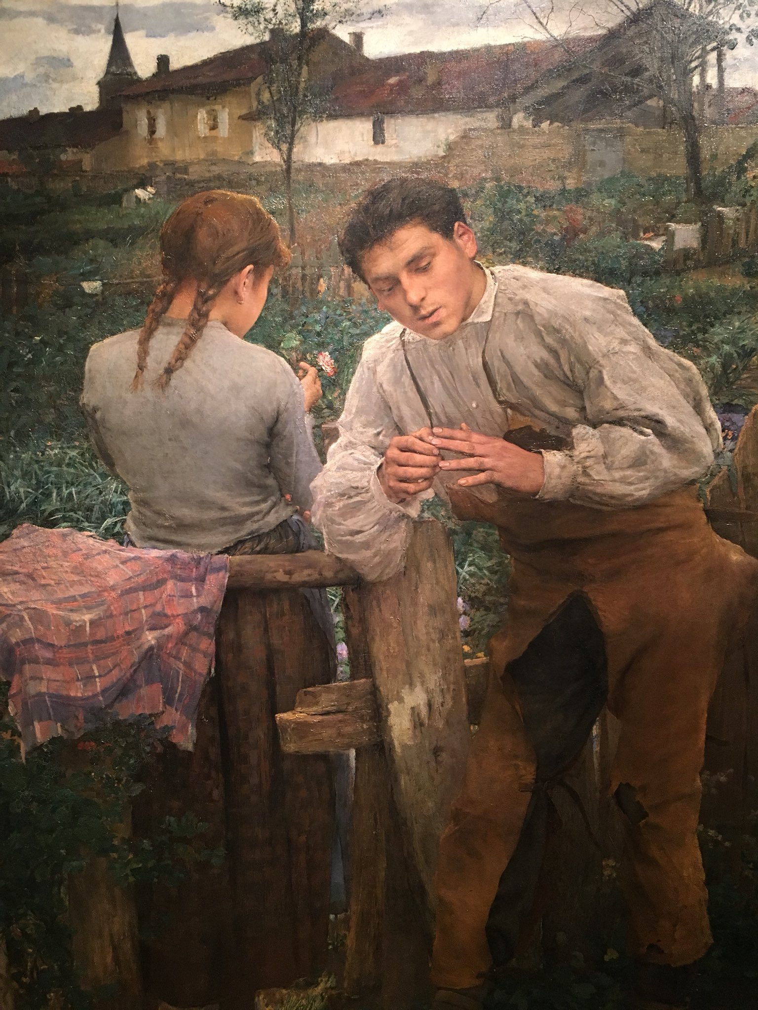 Жюль Лепаж деревенская любовь