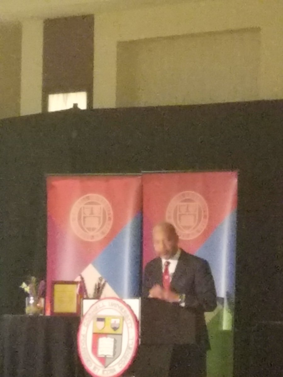 stpdawson's tweet photo. Dean Lance R. Collins receives first Cornell University Mosaic Award #Cornell Mosiac, #CBAA.  Outstanding! https://t.co/71qsEJ0N8Z