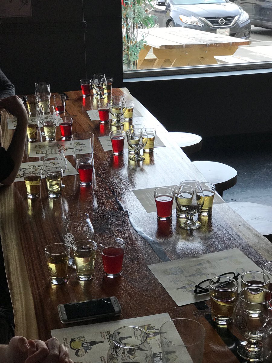 Our founder <a href="/brewergreg/">cider greg</a> is toasting friends and repping <a href="/virtuecider/">Virtue Cider</a> at <a href="/txotxfest/">TXOTXFEST</a> with a cider and cheese class today!  #postyourtoast 🍎