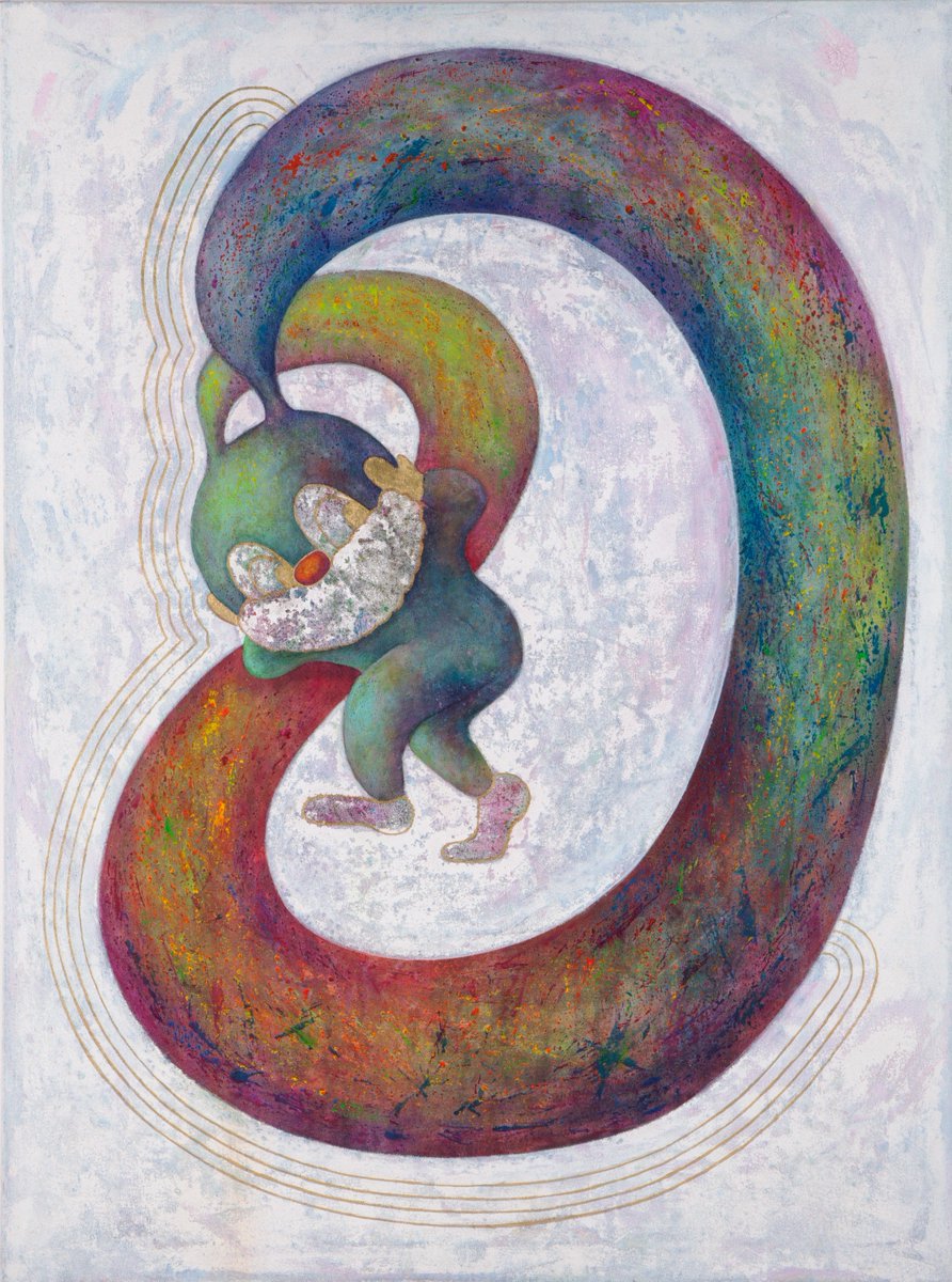 OnishiProject's tweet photo. Series of 4 paintings depicting the artist Yusuke Ochiai's childhood experiences with color and expression are on view @onishigallery in 'POI: A Messenger of Love'
thru 12/9 https://t.co/dOivVvnm1n Caption: Yusuke Ochiai, Head Banging, 2014, acrylic on canvas, 40 × 30 in. #poi 💕 https://t.co/eXtgvDn6B4