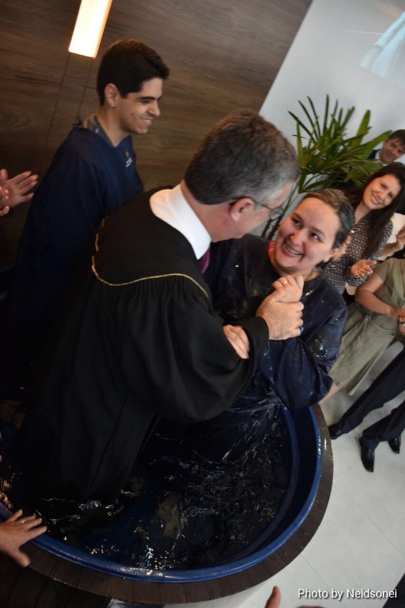 prertonkohler's tweet photo. Iniciei hoje à #SemanaDaEsperanca com muitas decisões e os primeiros batismos. Sem duvida serão dias de milagres e entregas. Não perca esta oportunidade. https://t.co/d1KRpD8Yvk