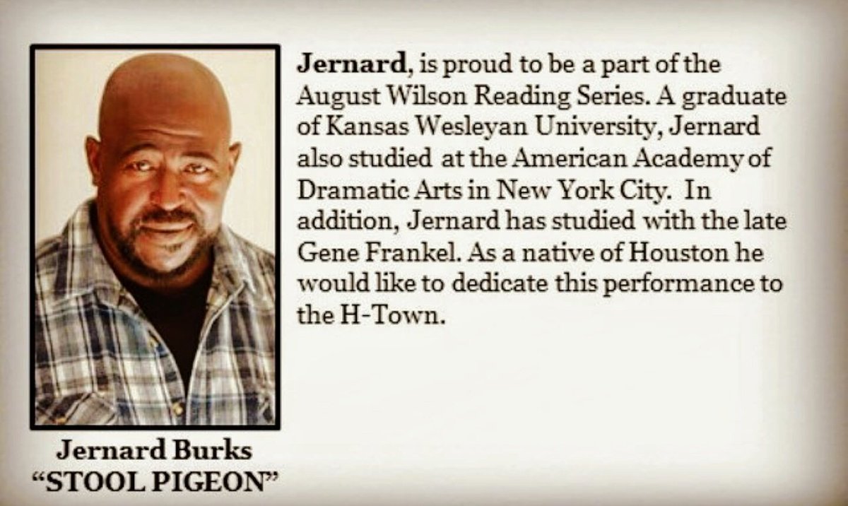 AWRS2017's tweet photo. #AWRS SPOTLIGHT - @jernardburks as STOOL PIGEON in #KINGHEDLEYII @RogueMachineLA on 11/21@ 7:30pm - FREE!🎭 RSVP @ https://t.co/eyOyLoi8K0 https://t.co/Vn6Qd0ih1N