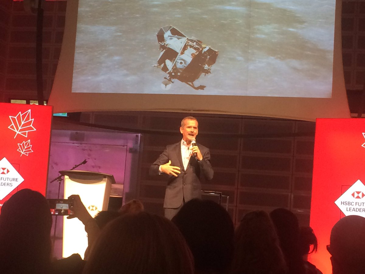 AutoGenerator's tweet image. Inspired today at the HSBC Future Leaders event with Chris Hadfield. #HSBCCommunity
