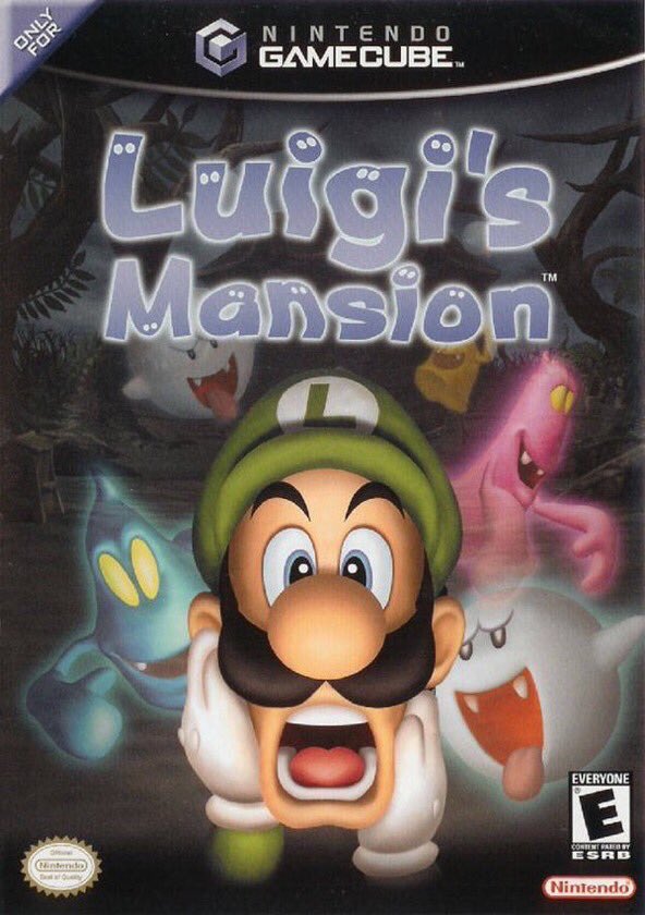 OnThisDayGaming's tweet photo. Luigi's Mansion for Gamecube was released on this day in North America, 16 years ago (2001) https://t.co/xlEa4OEHYj