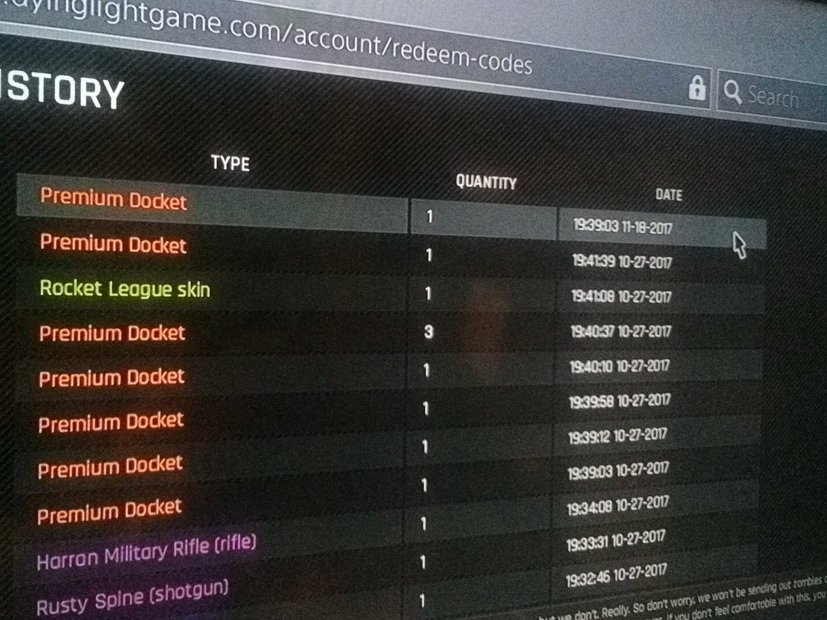 golden weapon dockets dying light codes golden weapon dockets dying light codes