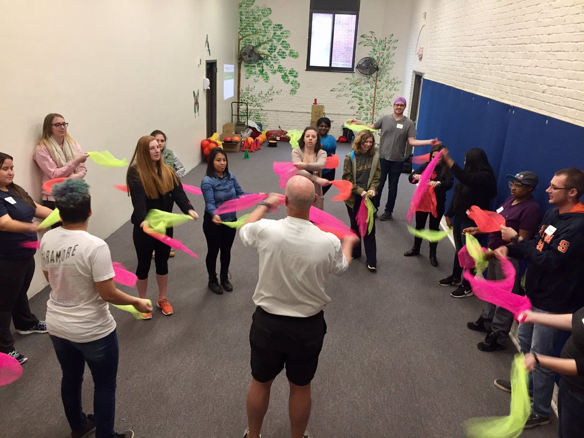 Paige_Binfield's tweet image. Today I&apos;m at @YofMiddletown with @FlaghouseInc training 100+ childcare staffers in @CATCHhealth! #PhysicalActivityforAll #HealthyLiving #HEPA @NYSYMCAs