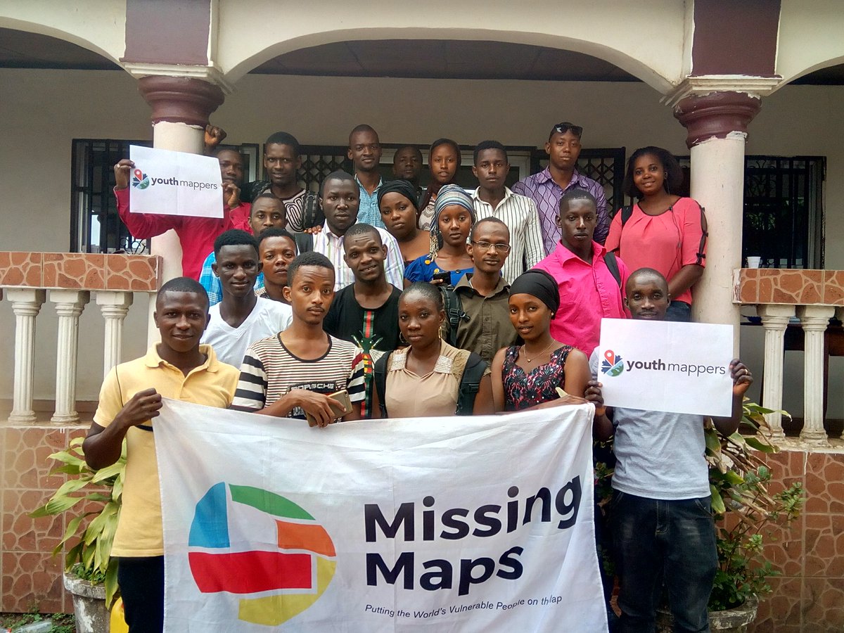 TinoNabib's tweet photo. Fin du Mapathon #UGLCS Youth Mappers. Vivement #OSMgeoweek2017 thanks @youthmappers @RedCross @TheMissingMaps @GeoSynapse @osmguinee https://t.co/afsaYD8wJx
