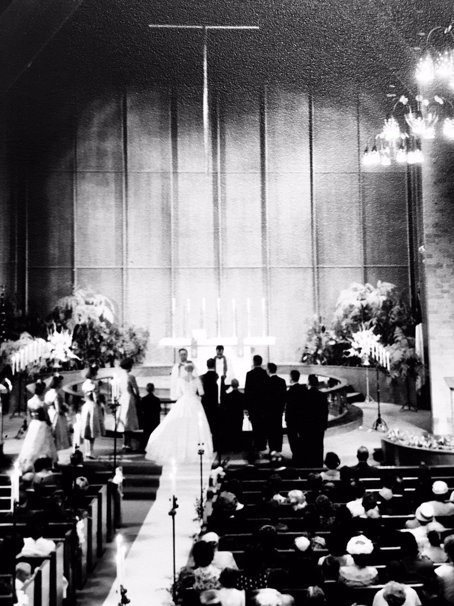 JonahMarais's tweet photo. this morning my grandma &amp; grandpa went back to the church where they got married in 1960 and remade a couple of the pics. they're so cute https://t.co/f6FsPDnbMy