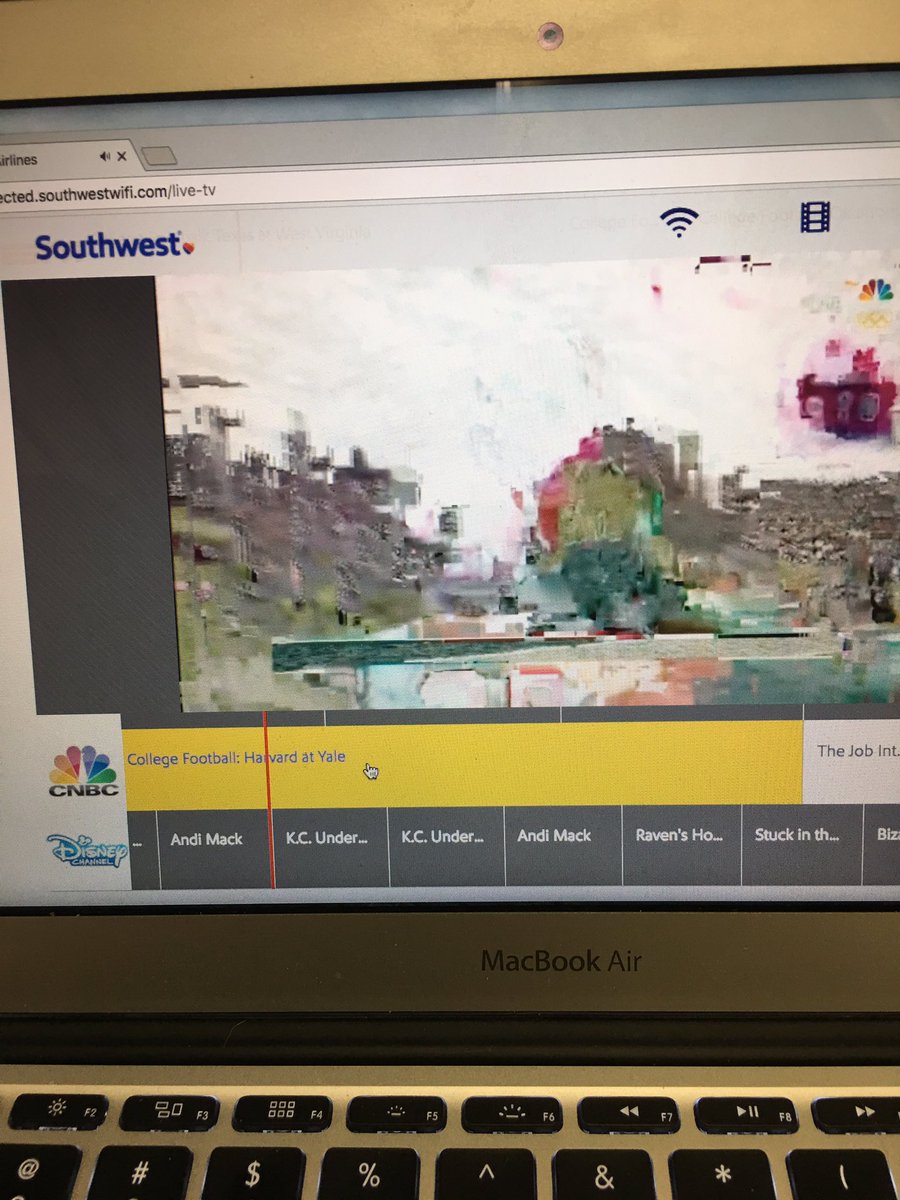 Bang up football @NBC!  Of all games....