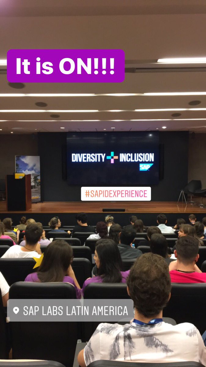 gianvr's tweet image. #SAPIDEXPERIENCE @saplabsla #PROUDTOBESAP