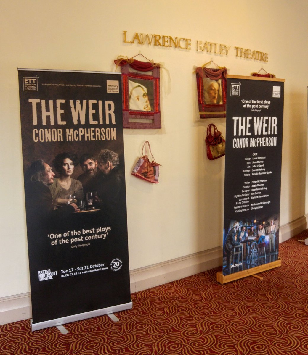 limestonehouse's tweet photo. Finally managed to see The Weir...a superb production from @ETTtweet @theLBT #theweir #englishtouringtheatre #huddersfield https://t.co/Ew0tGjU9jf