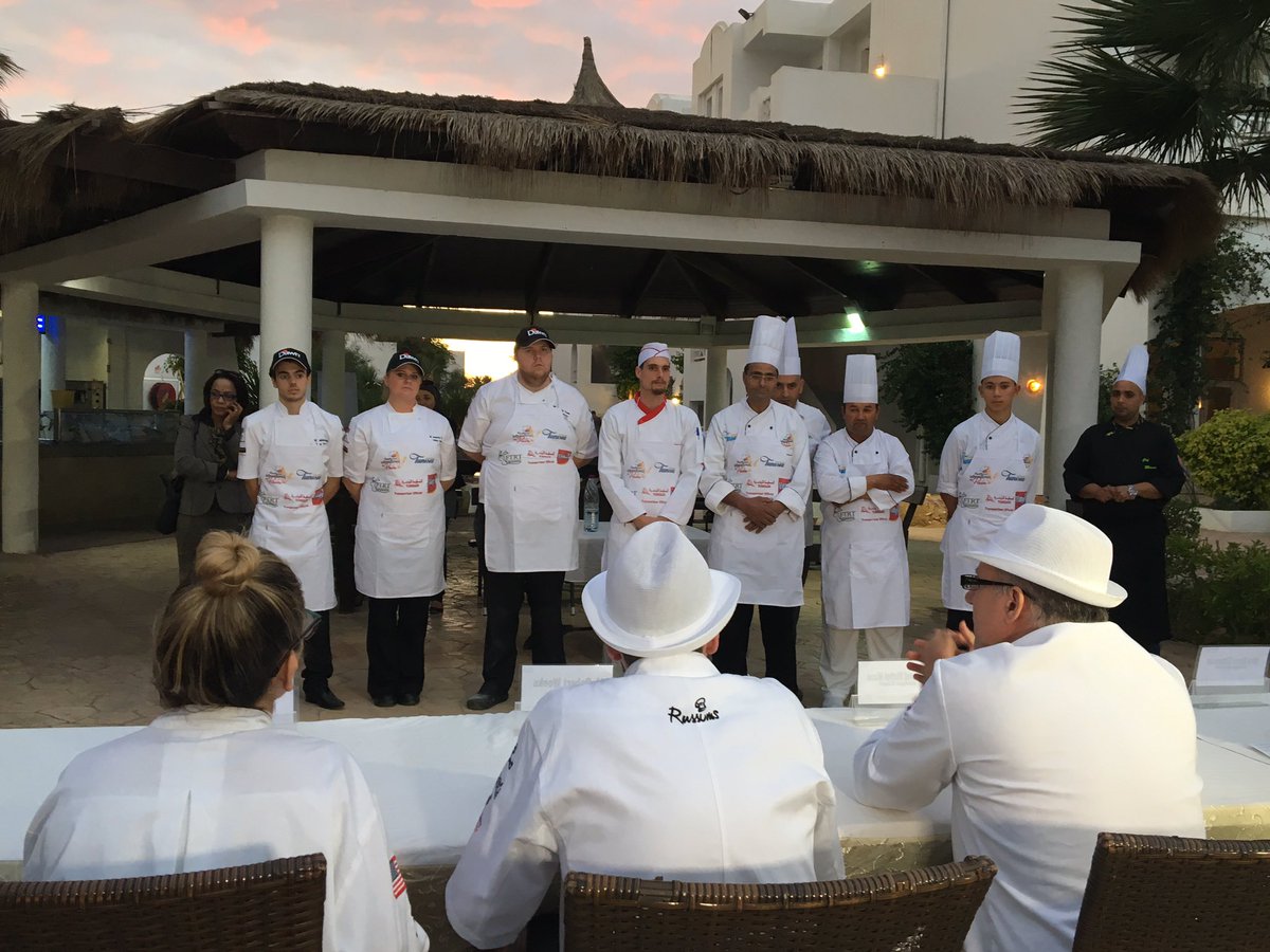 The UK Baking Team are ready and waiting for the results of last night's judging session 🇬🇧🍞🥖 #ukbakingteam #tunisia2017 #festivalinternationaldupain 
<a href="/DawnFoodsUK/">Dawn Foods UK</a> <a href="/Russums/">Russums</a> <a href="/TheChoughBakery/">The Chough Bakery</a> <a href="/Bachmanns/">Bachmanns Patisserie</a> @Marriages_flour @coopswinton <a href="/BegumNadiya/">Nadiya Jamir Hussain</a>
