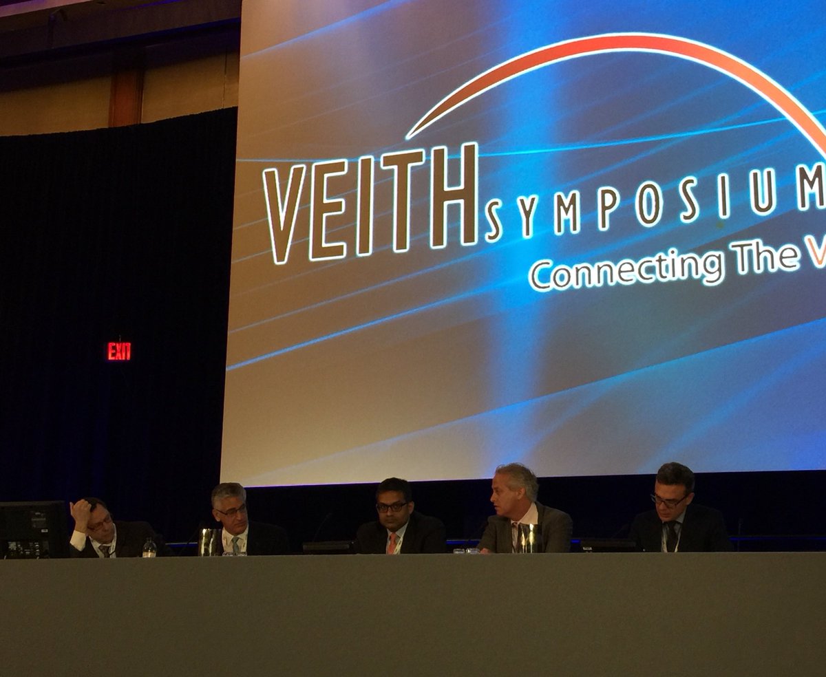 malas_mahmoud's tweet photo. #VEITH2017 very educational hot topics on PAD revascularization Excellent panel lead by @jmills1955 @BCM_Surgery and Dr Conte @UCSFvascular @VascularSVS @hopkinssurgery @HopkinsMedNews https://t.co/ZR67jd7KfS
