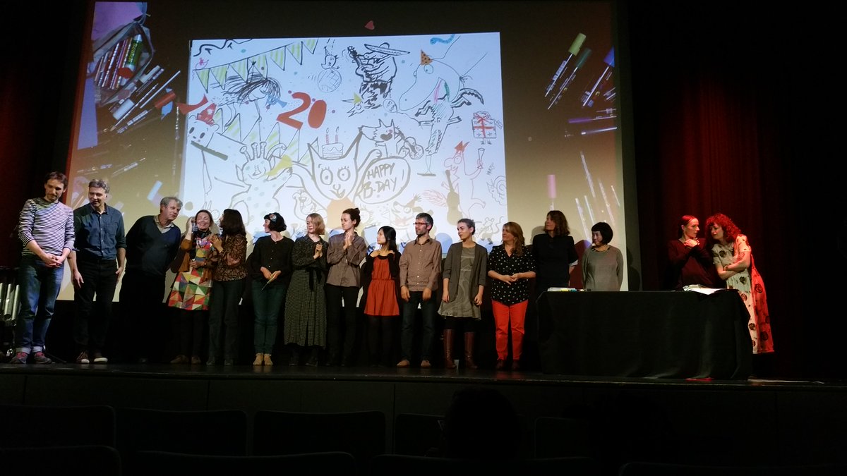 ifru_london's tweet photo. (1/2) Thanks to our fabulous illustrators for a top-notch 20th bday #livedrawingjam 
from left to right: Matthieu Maudet, François Place, Axel Scheffler, @bridgimage Aurélie Guillerey, Helène Druvert, @katie_harnett Camille Aubry, Sandrine Kao, Gaëtan Dorémus, @vivschwarz https://t.co/dHTNGOU0tE