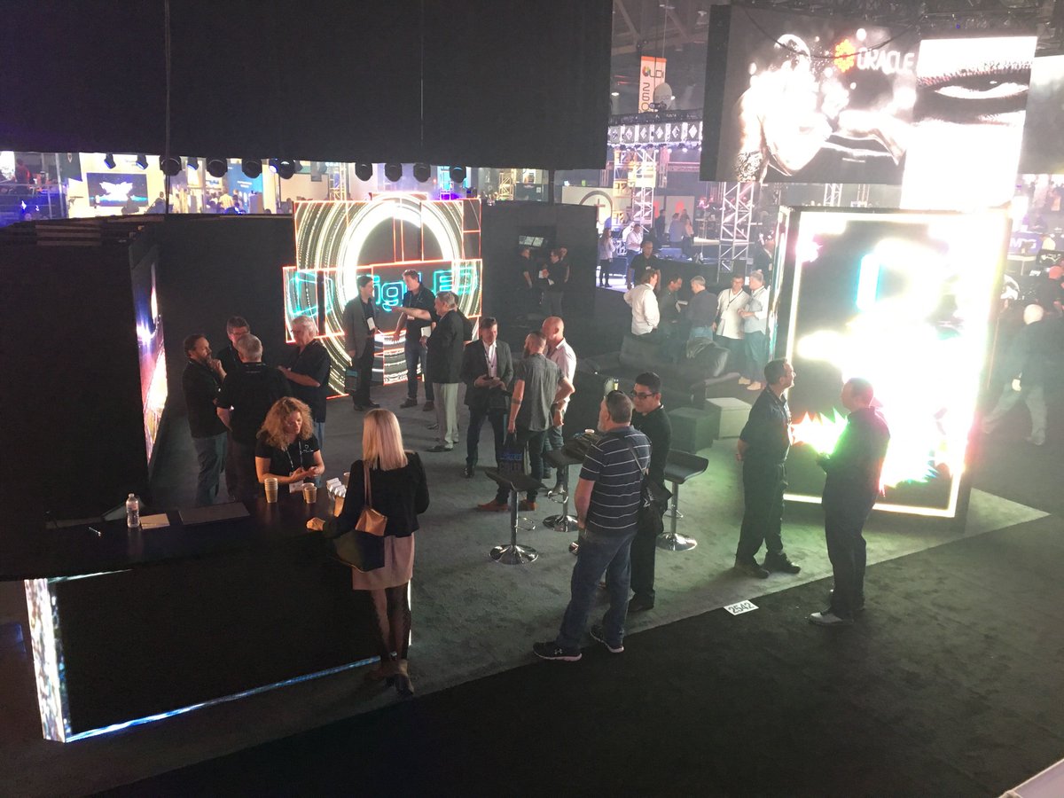 digiLED_'s tweet photo. #LDI2017 Day 2 is underway at the LV Convention Center. Visit the #LEDScreenExperts at booth 2542. We had lots of interest in our creative #LED displays yesterday, now it's your time to experience visuals like no other. #avtweeps https://t.co/KsHJbzBI3H