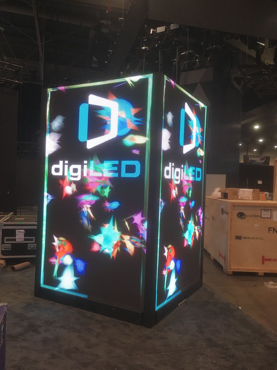 digiLED_'s tweet photo. #LDI2017 Day 2 is underway at the LV Convention Center. Visit the #LEDScreenExperts at booth 2542. We had lots of interest in our creative #LED displays yesterday, now it's your time to experience visuals like no other. #avtweeps https://t.co/KsHJbzBI3H