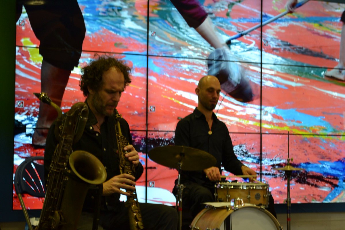 cdflibraries's tweet photo. More pics of the live music and 'antics' (#indeed) that came to Central Library yesterday. Thanks to all involved for creating such an amazing experience @dancecardiff #CDF17 come back soon! https://t.co/P5Z7kXlv3Q