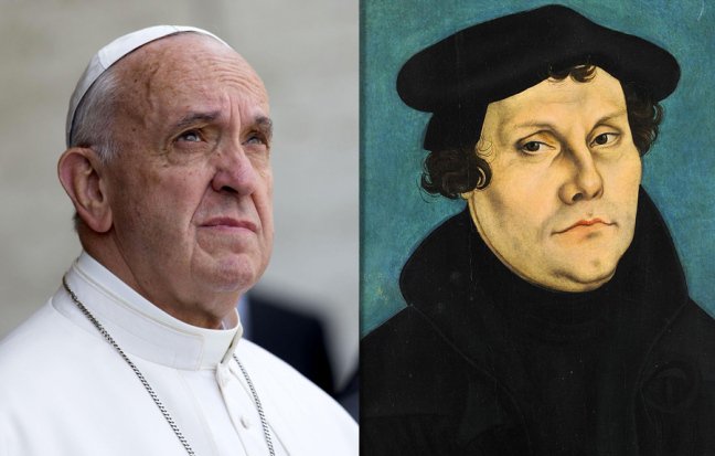 kattolikamente's tweet photo. #500Reforma #500Reformation #Vaticano #Catolicos Lutero: '¿testigo del Evangelio?' A pesar de que el #PapaFrancisco dijo, NO CUMPLE LOS REQUISITOS QUE AMPARAN LA INFALIBILIDAD PAPAL https://t.co/AZ7g7J0Oak https://t.co/sV2QF9GNnk
