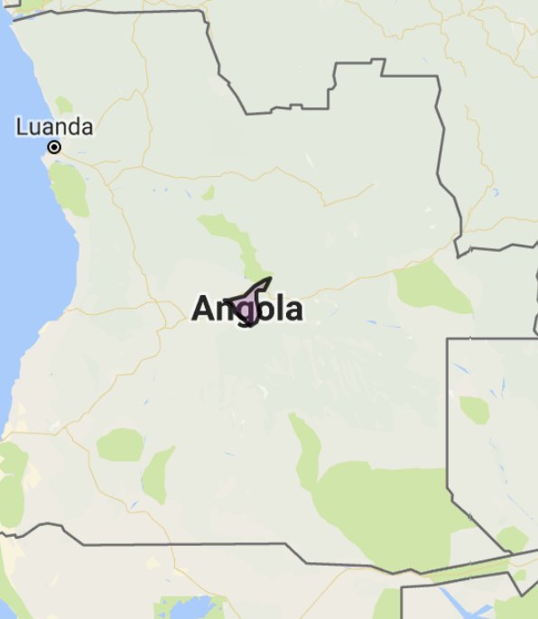 OverlapMaps's tweet photo. Happy #SaturdayMorning! Here is what #Brunei looks like overlapped with #Angola. Head over to https://t.co/zEhy9dlzEu to try your own combinations for free! https://t.co/YqNasXK8nb