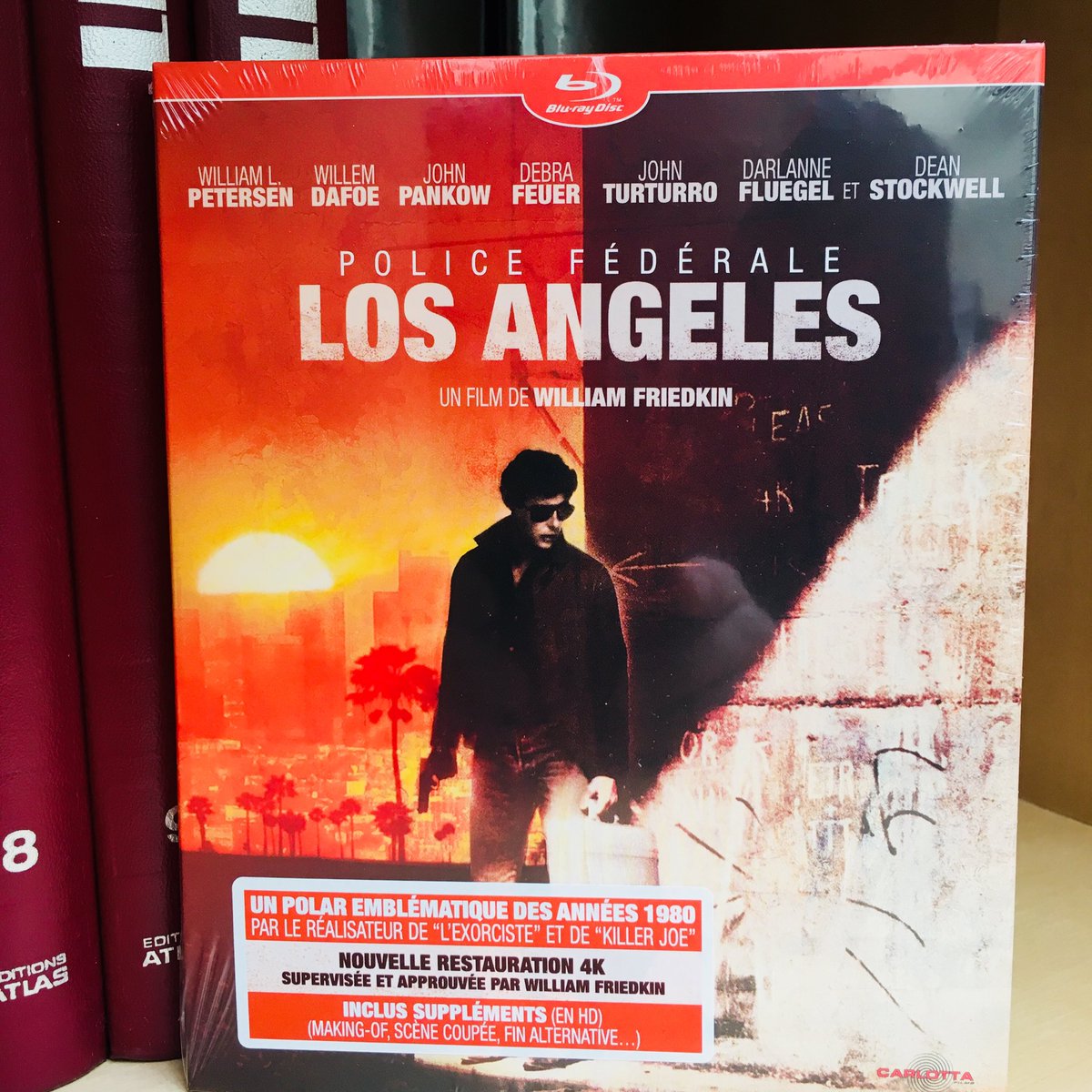 Il vient d’arriver tout beau tout neuf le Blu-Ray de “Police Fédérale Los Angeles”... En attendant le Coffret Ultra Collector #8. Sortie le 6 Décembre.